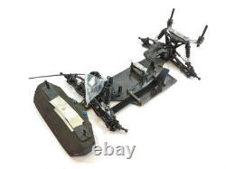 Losi Mini-B Hackfab Converted Custom Late Model Roller Slider Chassis Red