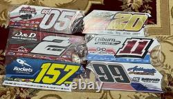 Lot of 10 2FT Mini Door Dirt Late Model