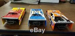 Lot of 3 Late Model diecast 2 Billy Moyer #21 l Xtreme Dirt Action & 1 Rick ec