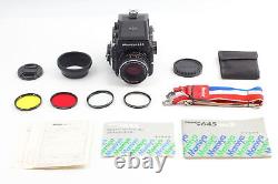 MINT Late Model Mamiya M645 1000S C 80mm f2.8 Lens Eye Level Finder From JAPAN