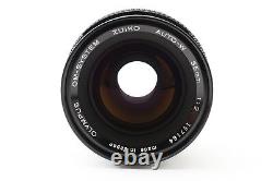 MINT Olympus OM-SYSTEM ZUIKO AUTO-W 35mm F/2 late model Lens Wide From JAPAN #