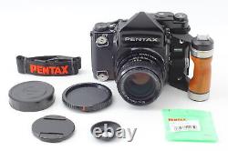 MINT Pentax 67 TTL Late Model M-Up Camera P 105mm f2.4 Lens From JAPAN