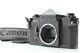 Mint + Strap Canon F-1 Late Model Black 35mm Slr Film Camera Body From Japan