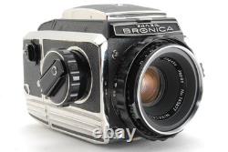 MINT-? Zenza Bronica S2A Late Model Medium Format Nikkor P 75mm f/2.8 Lens