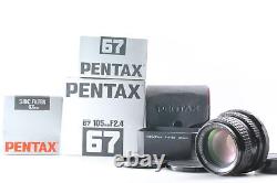 MINT in Box PENTAX SMC P 67 105mm f2.4 Lens Late Model for 6x7 67II From JAPAN