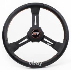 MPI MPI-D3-15 Dirt Racing 15 in. Aluminum Steering Wheel Dirt Late Model Modifie