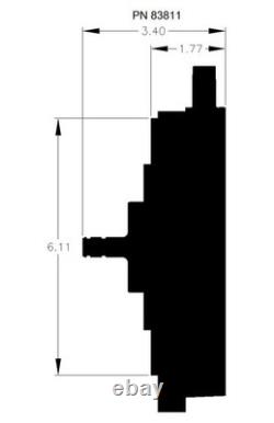 MSD 83811 Late Model LT1 Distributor