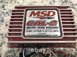 MSD Digital 6AL -2 gnition Box Dirt Late Model IMCA Race Car Drag Race