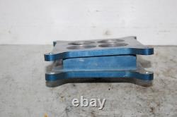 Malcuit angled carburetor spacer 4150 holley dirt late model modified ump imca 1