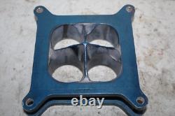 Malcuit angled carburetor spacer 4150 holley dirt late model modified ump imca 1