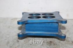 Malcuit angled carburetor spacer 4150 holley dirt late model modified ump imca 4