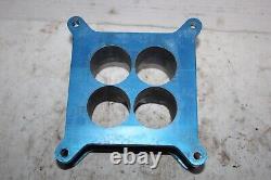 Malcuit angled carburetor spacer 4150 holley dirt late model modified ump imca 4