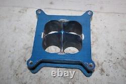 Malcuit angled carburetor spacer 4150 holley dirt late model modified ump imca 4