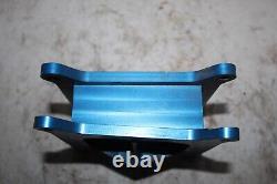 Malcuit angled carburetor spacer 4150 holley dirt late model modified ump imca 4