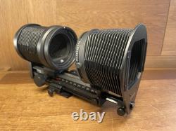 Mint Hasselblad Extension Macro Bellows Late Model & Bellows Lens Hood From JP