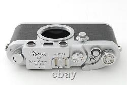 Mint Nicca 3-F 35mm Rangefinder Film Camera Late Model Body Only from Japan