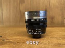Mint Zunow Opt. Zunow ELMO Cine 38mm F/1.1 Lens D Mount Late Model From Japan