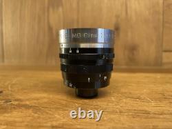 Mint Zunow Opt. Zunow ELMO Cine 38mm F/1.1 Lens D Mount Late Model From Japan