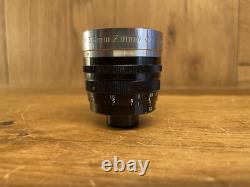 Mint Zunow Opt. Zunow ELMO Cine 38mm F/1.1 Lens D Mount Late Model From Japan