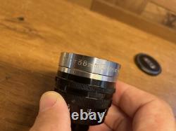 Mint Zunow Opt. Zunow ELMO Cine 38mm F/1.1 Lens D Mount Late Model From Japan