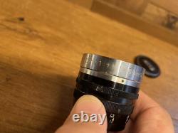 Mint Zunow Opt. Zunow ELMO Cine 38mm F/1.1 Lens D Mount Late Model From Japan