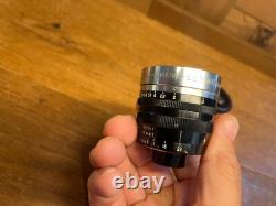 Mint Zunow Opt. Zunow ELMO Cine 38mm F/1.1 Lens D Mount Late Model From Japan