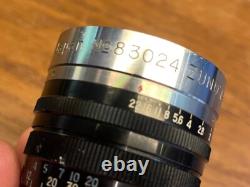 Mint Zunow Opt. Zunow ELMO Cine 38mm F/1.1 Lens D Mount Late Model From Japan