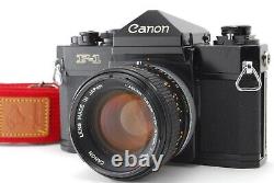 NEAR MINT Canon F-1 Late Model SLR Film Camera FD 50mm F1.4 SSC From JAPAN
