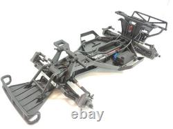 NEW Traxxas Slash LATE MODEL 1/10 2wd Dirt Oval Race Roller Slider Chassis RED