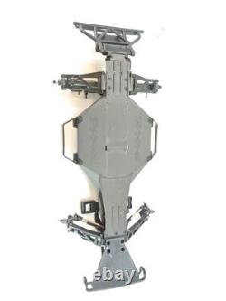 NEW Traxxas Slash LATE MODEL 1/10 2wd Dirt Oval Race Roller Slider Chassis RED