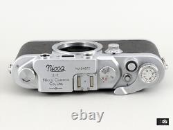 NICCA 3-F late model Rangefinder camera LTM39 Near MINT From JP#1548