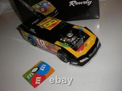 NICE ADC #18 2011 Kyle Busch Rowdy M&M's Prelude Late Model Dirt Car Free SHIP