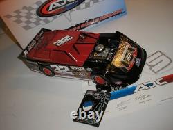 NICE ADC 1/24 Bobby Pierce Autographed 2021 Lucas Oil Outlaw Late Model Dirt Car