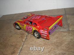 NICE ADC Shannon Babb #18 J&J Steel Car City 124 Outlaw Late Model Dirt Car