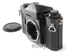 N MINT+++? Canon F-1 F1 Late Model 35mm SLR Film Camera Black Body From JAPAN