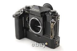 N MINT Canon F-1 Late Model SLR camera FD 50mm f1.4 S. S. C + power winder JAPAN