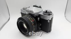 Near MINT Late Model Minolta XD XD11 XD7 35mm SLR NEW MD 50mm f1.7 Lens JAPAN