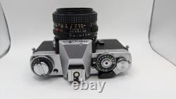 Near MINT Late Model Minolta XD XD11 XD7 35mm SLR NEW MD 50mm f1.7 Lens JAPAN