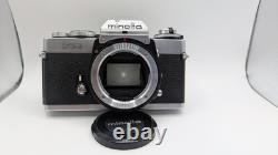 Near MINT Late Model Minolta XD XD11 XD7 35mm SLR NEW MD 50mm f1.7 Lens JAPAN