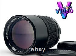 Near MINT Late Model Olympus OM Zuiko Auto-T 135mm f/2.8 MF Lens From JAPAN