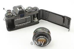 Near MINT Minolta XD Late Model 35mm SLR Camera with MD 50mm f/1.4 Lens From JAPAN