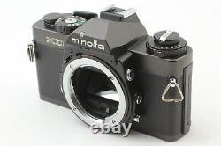 Near MINT Minolta XD Late Model 35mm SLR Camera with MD 50mm f/1.4 Lens From JAPAN