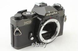 Near MINT Minolta XD Late Model 35mm SLR Camera with MD 50mm f/1.4 Lens From JAPAN