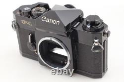 Near MINT+ with Boxed Canon F-1 35mm Film Camera Late Model Body +Cap From JAPAN