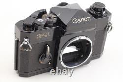 Near MINT+ with Boxed Canon F-1 35mm Film Camera Late Model Body +Cap From JAPAN