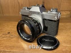 Near Mint Canon FTb-N FTb QL Late Model Film Camera FD 50mm F/1.4 S. S. C /Japan