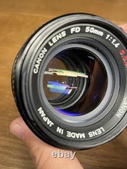 Near Mint Canon FTb-N FTb QL Late Model Film Camera FD 50mm F/1.4 S. S. C /Japan