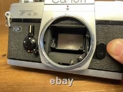 Near Mint Canon FTb-N FTb QL Late Model Film Camera FD 50mm F/1.4 S. S. C /Japan