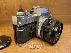 Near Mint ++ Canon FTb-N FTb QL Late Model Film Camera FD 50mm F/1.8 S. C Lens
