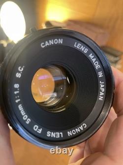 Near Mint ++ Canon FTb-N FTb QL Late Model Film Camera FD 50mm F/1.8 S. C Lens